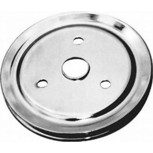 Racing Power Company R9602 Chrome Swp Crank Pulley For Small Block Chevy - All