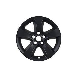 Fits 11-14 Dodge Charger 17 Steel Wheels-Matte Black Wheel Skins Imp352blk - All