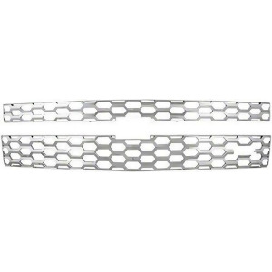 2014 Chevy Silverado Ltz Triple Chrome Plated Abs Grille will Not fit the Ltz Z71 - All