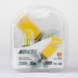 Nokya 9009/H16/5202 Headlight Bulbs Hyper Yellow 2500K 35W Stage 1 - All