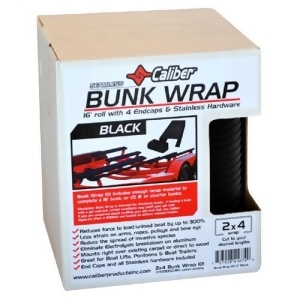 Bunkwrap Kit Black 16'X2x4 W/ End Caps - All