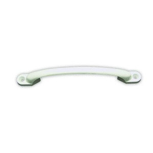 Jr Products 9482-000-111 White Powder Coated Steel Assist Handle - All