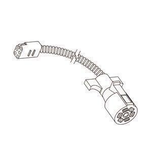 Rv Pigtails 40035 7-Way To 6-Way Pigtail - All