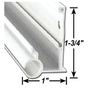 A P Products Gutter/Awning Rail Mill finish 021-56303-16 - All