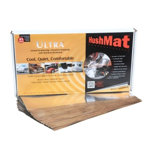 Hushmat 10401 Ultra Silver Foil Floor Kit with Damping Pad 20 Piece - All