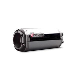 M-2 Silver Series Slip-on Exhaust Aluminum Canister - All