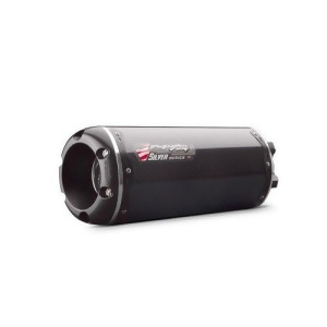 M-2 Silver Series Slip-on Exhaust Aluminum Canister - All