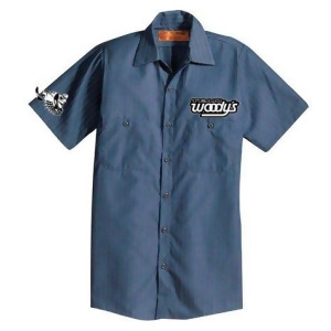 Woodys 102-Pitbl-2 Woody'S 11/12 Pit Shirt Blue Medium - All