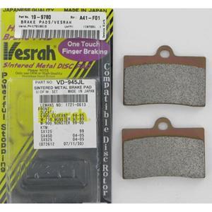 Vesrah Sintered Metal Brake Pads Vd-123jl - All
