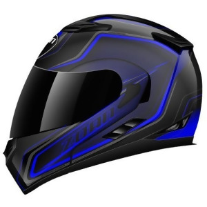 Zoan Flux 4.1 M/c Helmet Comm Ander Gloss Blue Xs - All