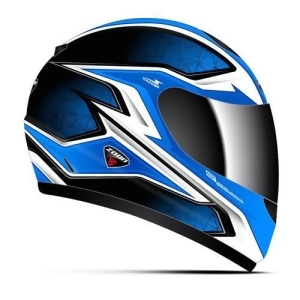Zoan Thunder M/c Helmet Blue Xs - All