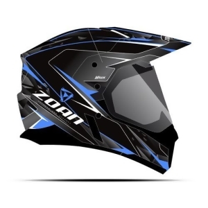 Zoan Synchrony Dual Sport Helme T Hawk Blue Xs - All