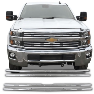 Chrome Grille Overlay Insert for 2015-2016 Chevy Silverado 2500 3500 Z71 - All