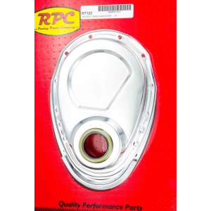Racing Power Company R7122 Chrome Timing Chain Cover For Small Block Chevy - All