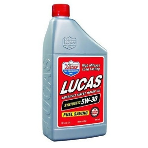 Lucas Oil 10049-6 Synthetic 5W-30 Oil - All