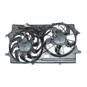 Dual Radiator and Condenser Fan Assembly Tyc 620720 fits 00-02 Ford Focus - All