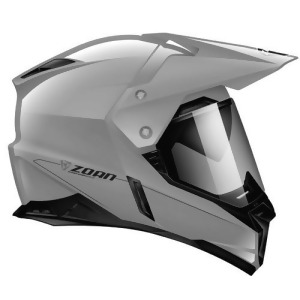 Zoan Synchrony Dual Sport Helmet Silver Xs - All