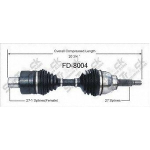 Cv Axle Shaft SurTrack Fd-8004 - All