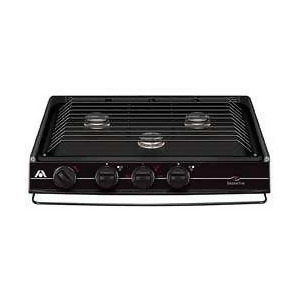 3 Brnr Cooktop Piezo Blk - All