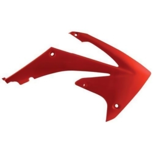Radiator Scoops Crf250r Color New Red Cr 04/White - All