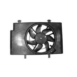 Dual Radiator and Condenser Fan Assembly Tyc 622500 fits 11-16 Ford Fiesta - All