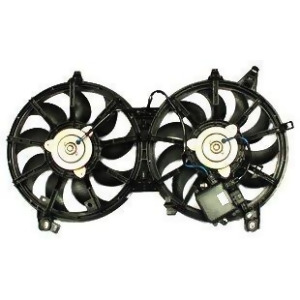 Dual Radiator and Condenser Fan Assembly Tyc 621840 - All