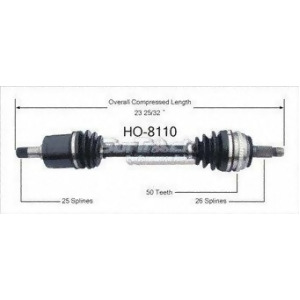 Cv Axle Shaft-New Front Right SurTrack Ho-8110 - All