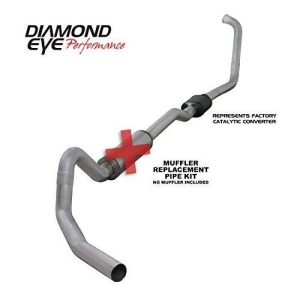 Diamond Eye Performance 2003-2006 Ford 6.0L Powerstroke EXCURSION-4in. Aluminize - All