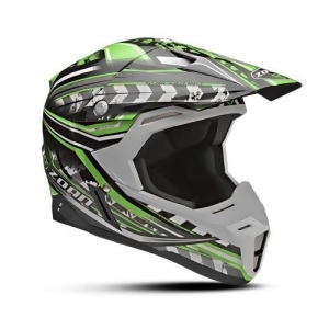 Zoan Synchrony Mx Helmet Mons Ter Med Blk/green - All