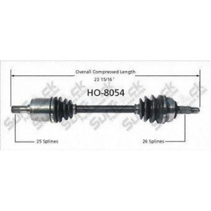 Cv Axle Shaft-New Front Right SurTrack Ho-8054 - All