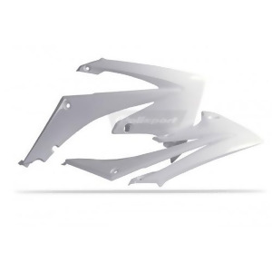 Radiator Scoops Crf250r White - All