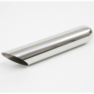Angle Cut 4In X 18In Fits 2.50In Pipe Stainless Tip - All