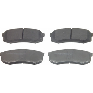 Disc Brake Pad-ThermoQuiet Rear Wagner Mx606 - All