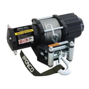Bronco 4500 Lb Winch Steel Cable - All