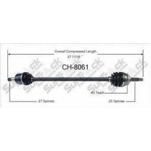 Cv Axle Shaft-New Front Right SurTrack Ch-8061 - All