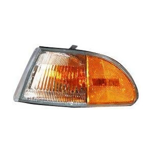 Turn Signal / Side Marker Light Assembly Front Left Tyc fits 92-95 Honda Civic - All