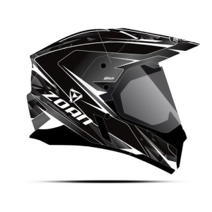 Zoan Synchrony Dual Sport Helmet Hawk Matte White Sm - All