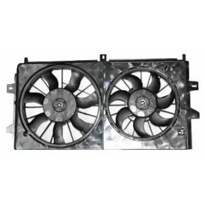 Dual Radiator and Condenser Fan Assembly Tyc 621420 - All