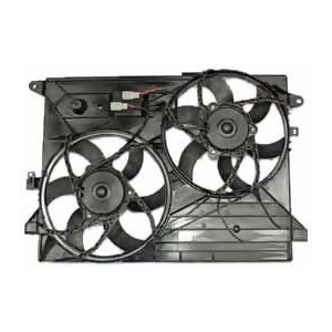 Dual Radiator and Condenser Fan Assembly Tyc 621910 - All