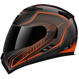 Zoan Flux 4.1 M/c Helmet Comm Ander Gloss Orange Small - All