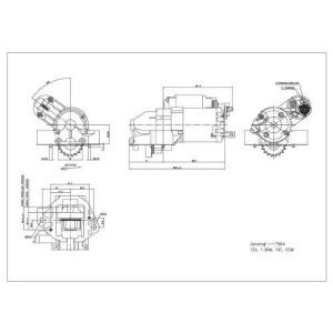 Starter Motor Tyc 1-17964 - All