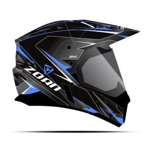 Zoan Synchrony Dual Sport Helmet Hawk Blue Xs - All