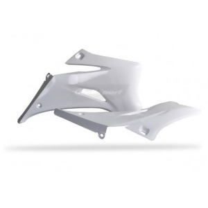 Radiator Scoops Yz250f Ipd White - All