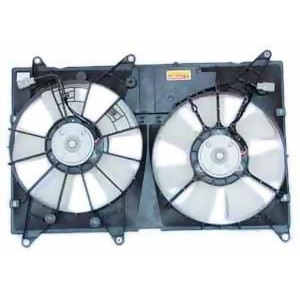 Dual Radiator and Condenser Fan Assembly Tyc 620810 - All