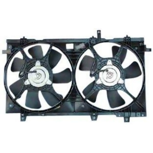 Dual Radiator and Condenser Fan Assembly Tyc 621630 fits 03-08 Subaru Forester - All
