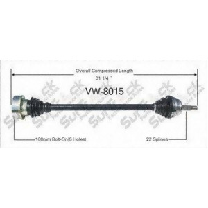 Cv Axle Shaft SurTrack Vw-8015 - All
