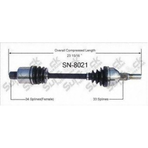 Cv Axle Shaft-New Front Right SurTrack Sn-8021 fits 04-07 Saturn Vue - All