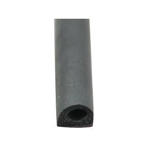 Ap Products 018-318 Black 3/4 X 1/2 Rubber D-Seal With Tape - All
