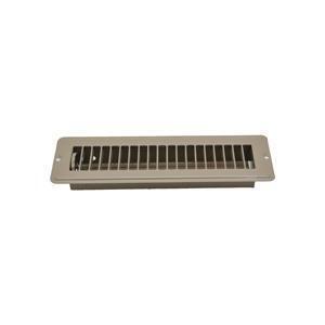 Ap Products 13641 Brown 2-1/4 X 10 Floor Register - All