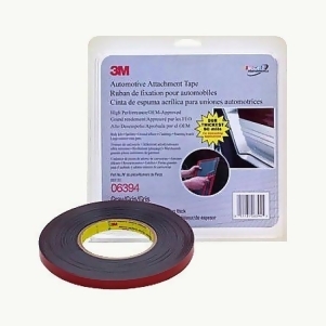 3M 06394 1/2 Double Sided Attachment Tape Grey - All